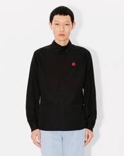 'Boke Flower' embroidered shirt in cotton poplin