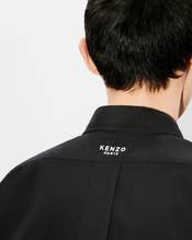 'Boke Flower' embroidered shirt in cotton poplin