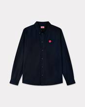 'Boke Flower' embroidered shirt in cotton poplin