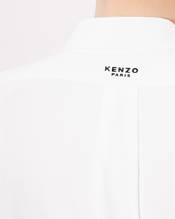 'Boke Flower' embroidered shirt in oxford cotton 
