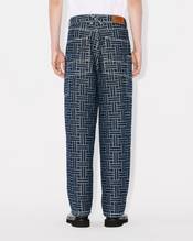 'KENZO Weave' cargo monkey jeans in japanese denim