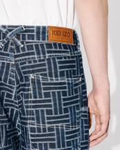 'KENZO Weave' cargo monkey jeans in japanese denim