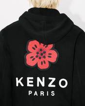 'Boke Flower' embroidered trucker jacket in japanese denim