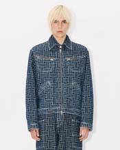'KENZO Weave' trucker jacket in japanese denim
