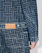 'KENZO Weave' trucker jacket in japanese denim