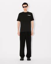 Pleated tailored pants in virgin wool