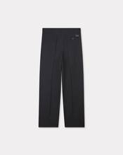 Pleated tailored pants in virgin wool