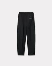 Cargo jog pants in virgin wool