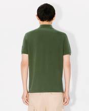 'Boke Flower' embroidered slim polo in cotton