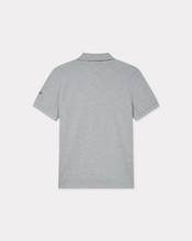 'Boke Flower' embroidered slim polo in cotton
