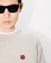 'Boke Flower' embroidered wool jumper
