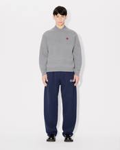 'Boke Flower' embroidered wool jumper