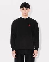 'Boke Flower' embroidered wool jumper