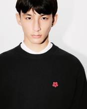 'Boke Flower' embroidered wool jumper