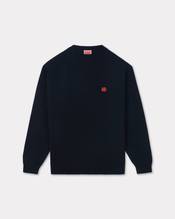 'Boke Flower' embroidered wool jumper