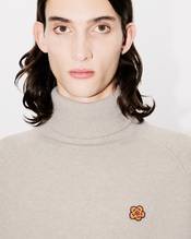 'Boke Flower' embroidered turtleneck jumper in wool