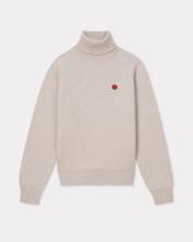 'Boke Flower' embroidered turtleneck jumper in wool