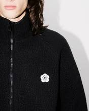 'Boke Flower 2.0' embroidered jacket in polar fleece