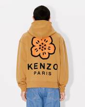 'Boke Flower' oversized embroidered hoodie