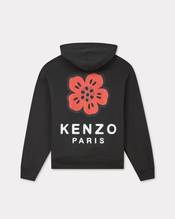 'Boke Flower' oversized embroidered hoodie