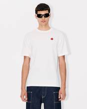'Boke Flower' embroidered T-shirt in cotton