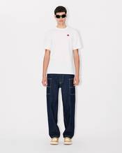 'Boke Flower' embroidered T-shirt in cotton