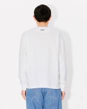 'Boke Flower' embroidered long sleeve T-shirt in cotton
