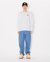 'Boke Flower' embroidered long sleeve T-shirt in cotton