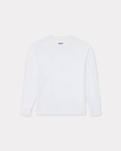 'Boke Flower' embroidered long sleeve T-shirt in cotton