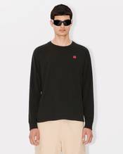'Boke Flower' embroidered long sleeve T-shirt in cotton