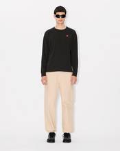 'Boke Flower' embroidered long sleeve T-shirt in cotton