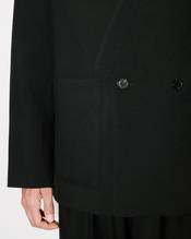 Tailored kimono jacket in virgin wool