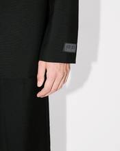 Tailored kimono jacket in virgin wool
