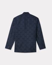 'KENZO Weave' tailored kimono jacket in wool and cotton