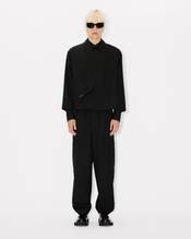 Kimono jacket in virgin wool