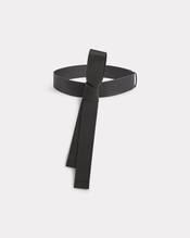 'KENZO Buckle' genderless judo leather belt