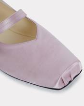 KENZO OKI' flat ballets in mixed silk