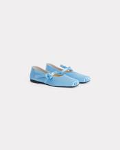 KENZO OKI' flat ballets in mixed silk