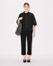 KENZO OKI' flat ballets in mixed silk