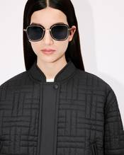 'KENZO Weave' quilted puffer