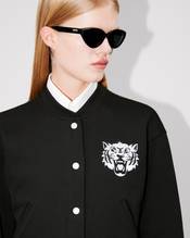 'KENZO Happy Tiger' embroidered teddy jacket