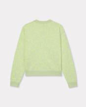 Hana Dots' embroidered cardigan in mixed cotton wool