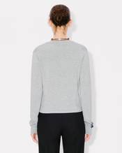 Embroidered cardigan in cotton
