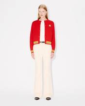 'Boke Flower' cardigan in wool and cotton