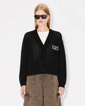 'Lunar New Year' embroidered wool cardigan