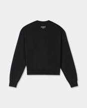 'KENZO Pop' embroidered crewneck cardigan in merino wool