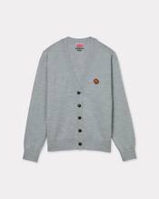 'KENZO Pop' embroidered cardigan in merino wool