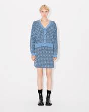 'KENZO Weave' embroidered cardigan