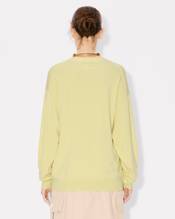 'KENZO Peonies' embroidered mid cardigan in light wool