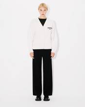 'KENZO Pop' embroidered cardigan in wool and cotton